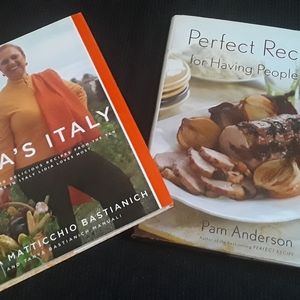 Holiday idea cookbooks Set of 2, Italian and Party